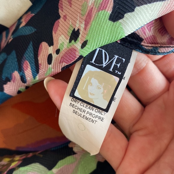 Diane Von Furstenberg Parisse Blouse - Size Small - Picture 5 of 8